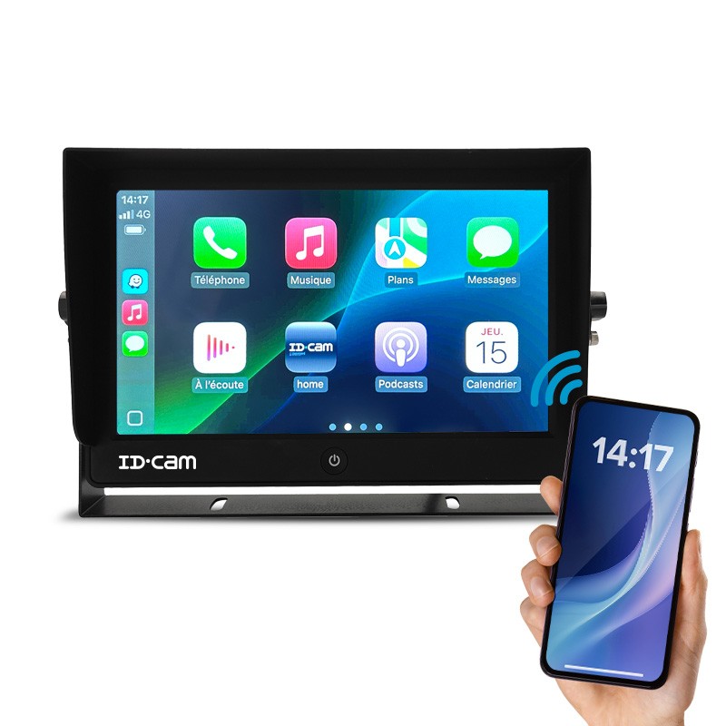 Écran compatible Apple CarPlay - Android Auto