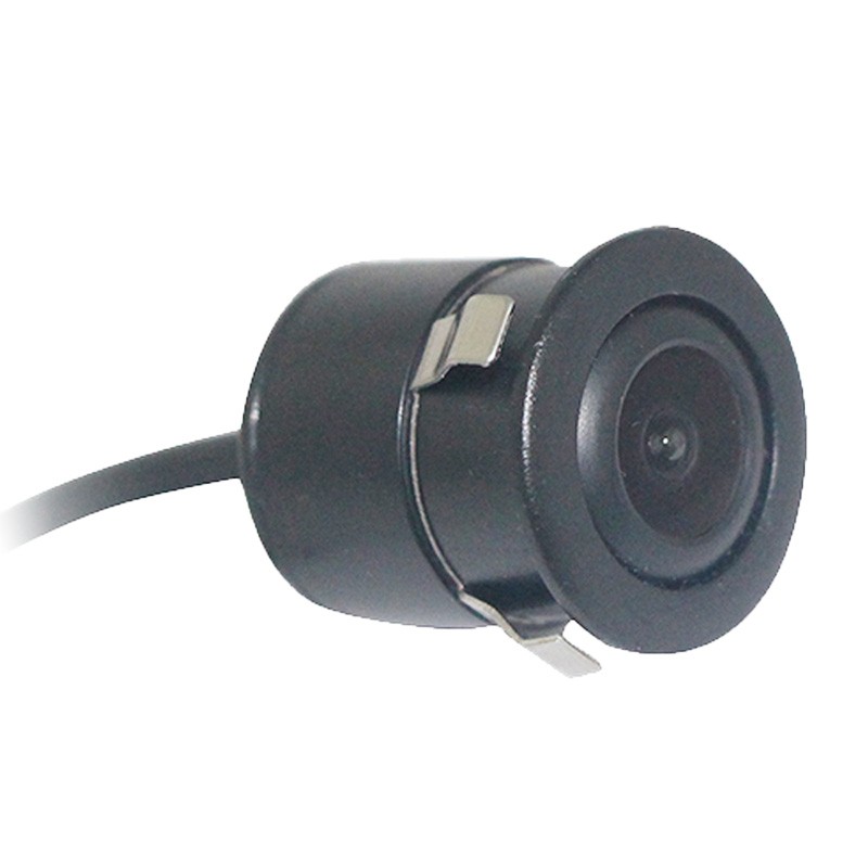IDCAM120HDAV Caméra ronde HD à clipser avec connectique RCA et angle de vue de 120°
