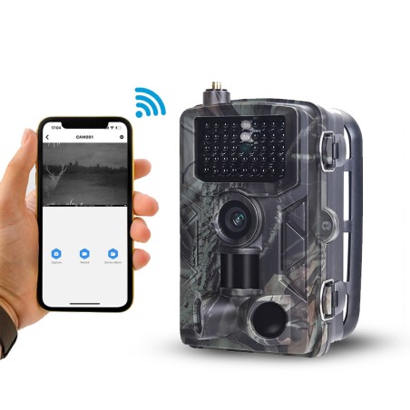 Caméra de surveillance connectée 4G