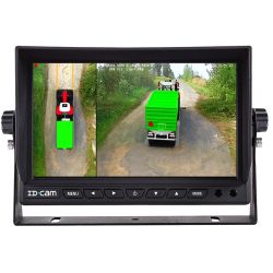 Kit 360° moniteur 10 pouces, vue complète autour de votre véhicule