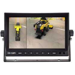 Caméras vue 360°, affiche automatiquement la vue angle mort lorsque le clignotant est activé