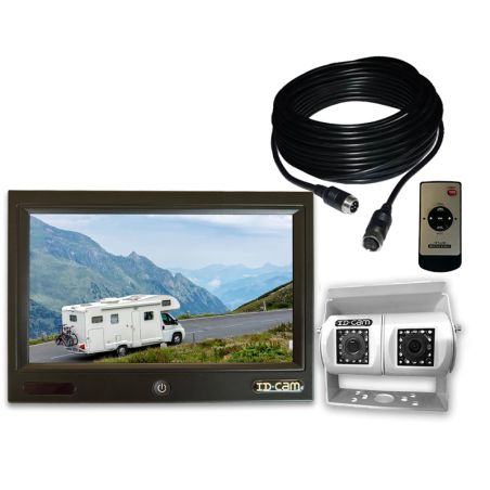 Kit moniteur 7 pouces avec caméra double optique