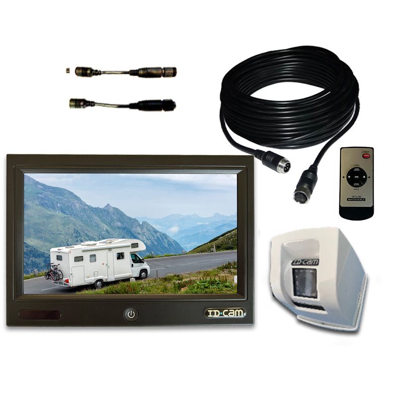 Kit moniteur 7" caméra de recul coquée résolution HD