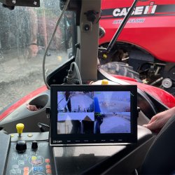 Kit moniteur caméra de recul 9" Quad résolution HD