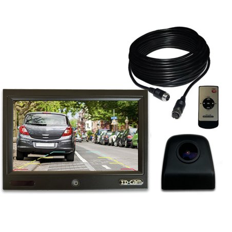 Kit moniteur 7" et caméra de recul compacte résolution HD