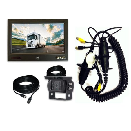 Kit caméra de recul semi-remorque avec liaison rapide – Moniteur 7" HD