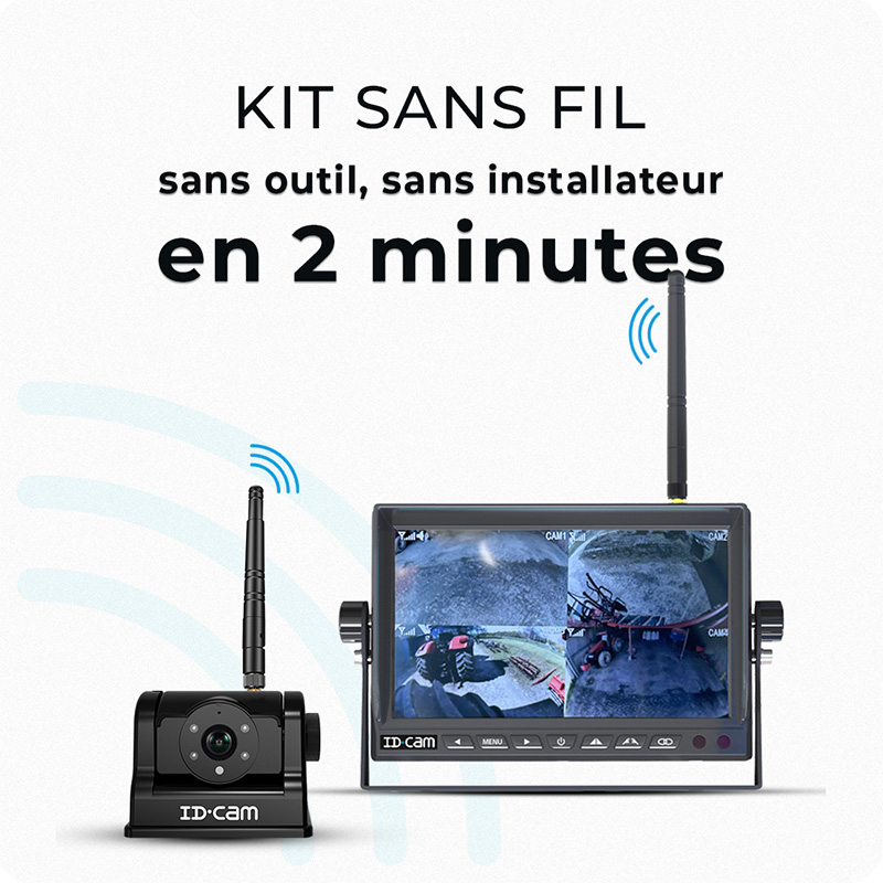 Kit sans fil plug-and-play, sécurisez vos manoeuvres
