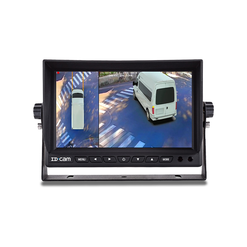 Kit 360° vue angle mort clignotant sur fourgon, camping-car, fourgon, utilitaire, tracteur, moissonneuse, bus…