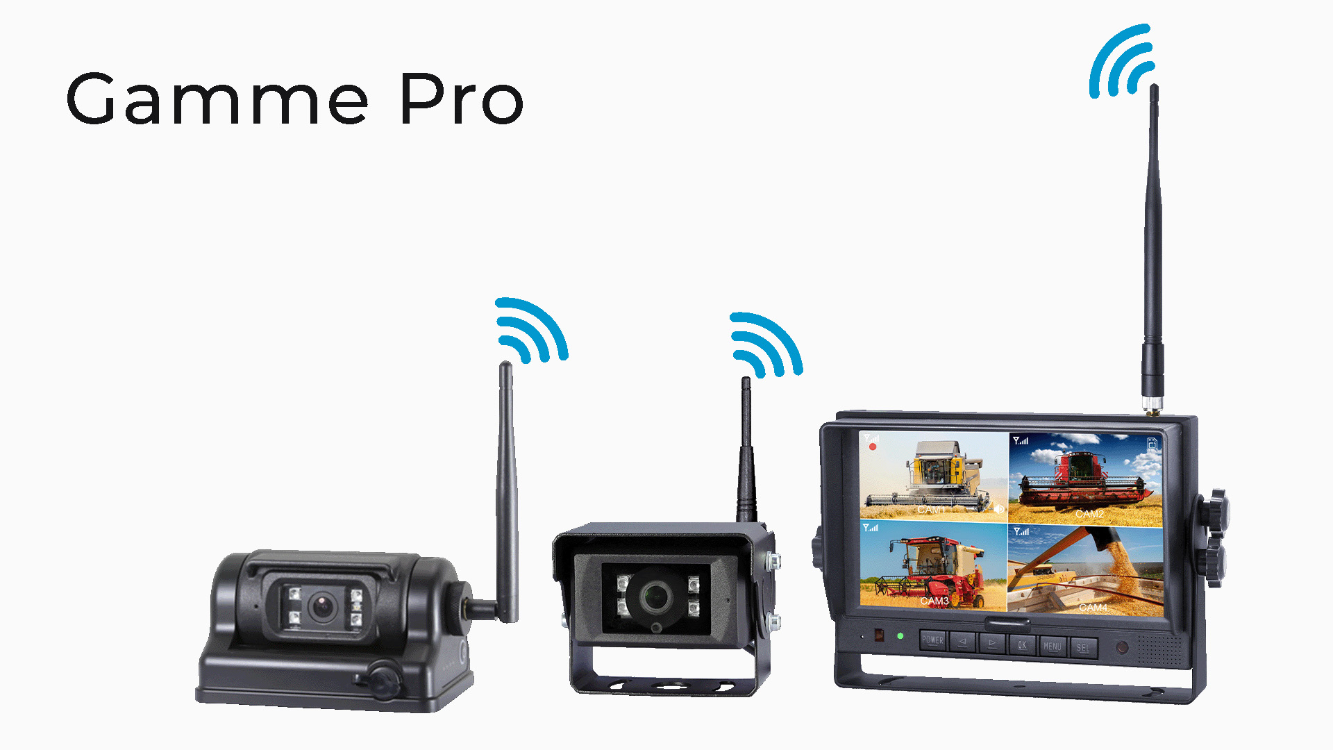 Gamme sans fil pro vs gamme sans fil eco ID.Cam kit sans fil caméra de recul