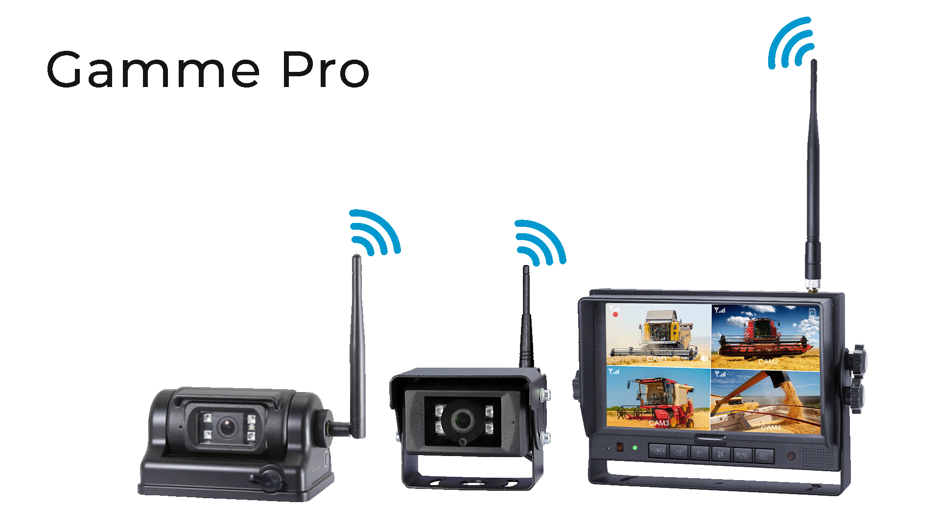 Gamme sans fil pro vs gamme sans fil eco ID.Cam kit sans fil caméra de recul