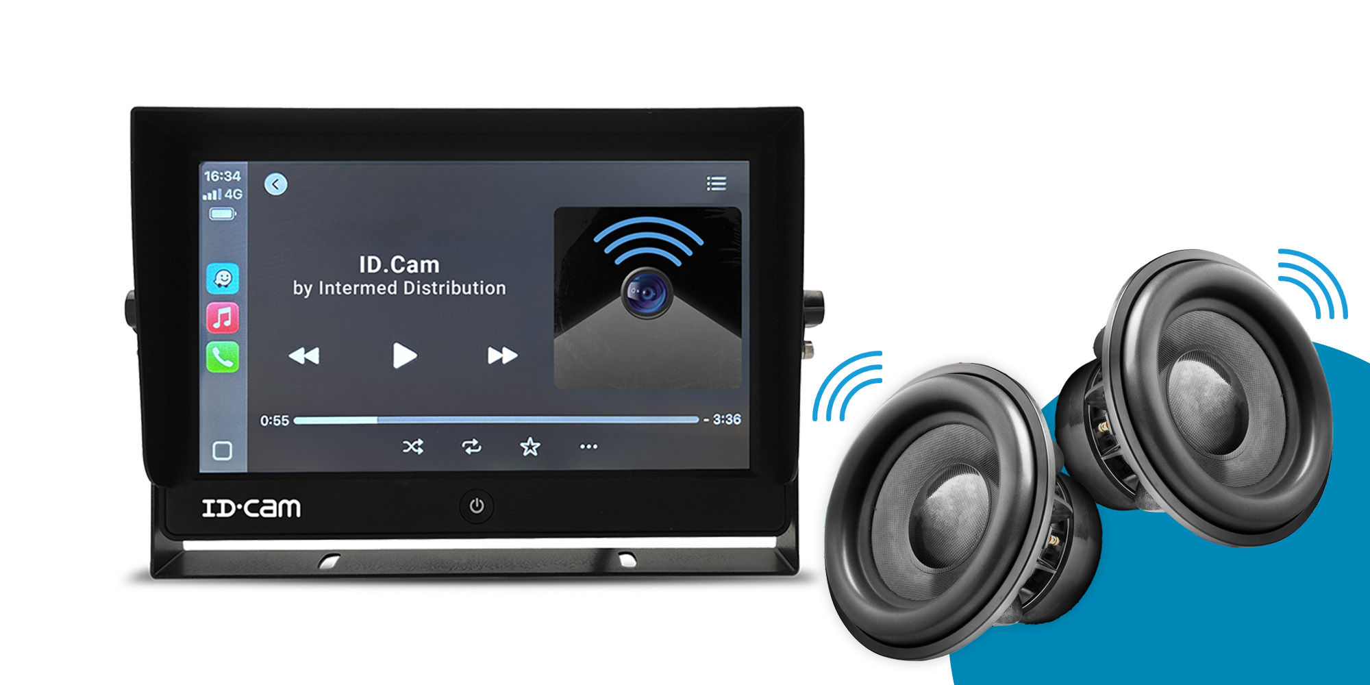 Diffusez le son via les haut-parleurs de votre véhicule