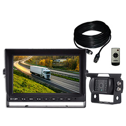 Kit moniteur caméra de recul 100° écran 9 pouces résolution HD