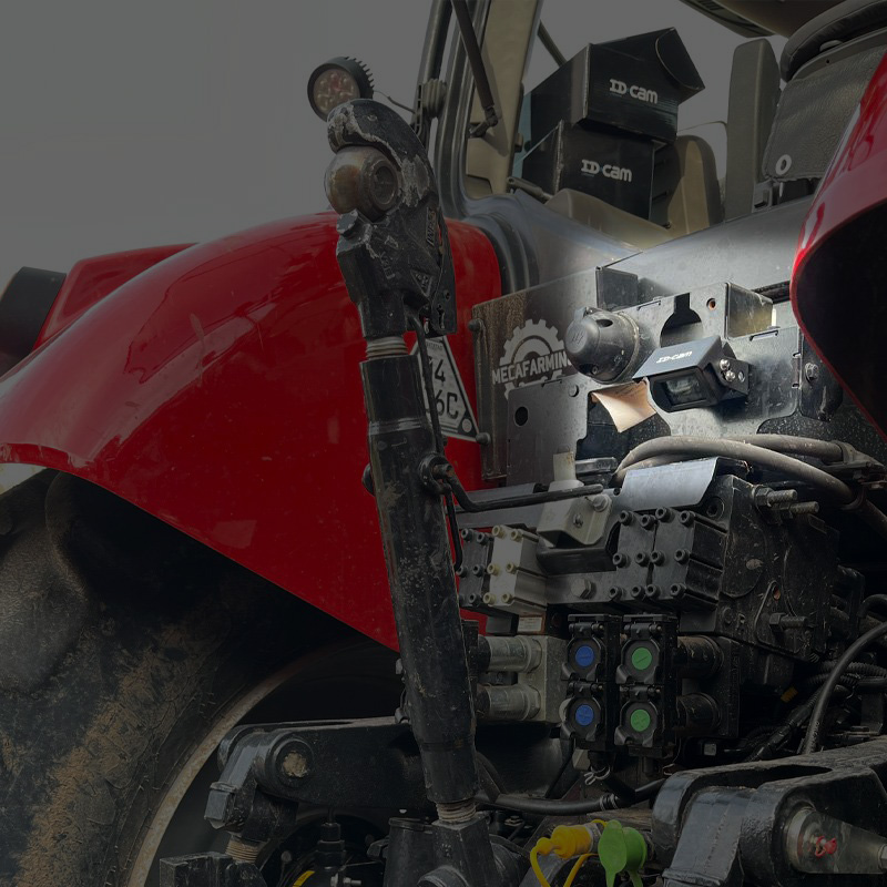 Installation caméra de recul ID.CAM sur tracteur