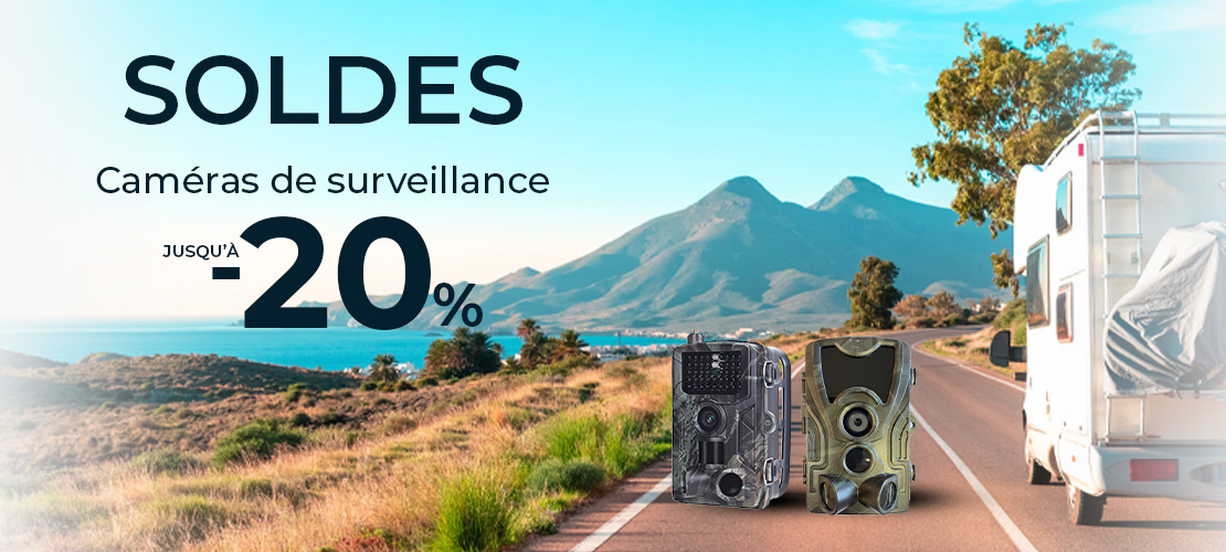 Soldes été ID.Cam caméras de surveillance