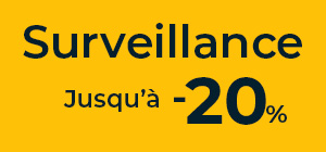 Caméras de surveillance en promotion