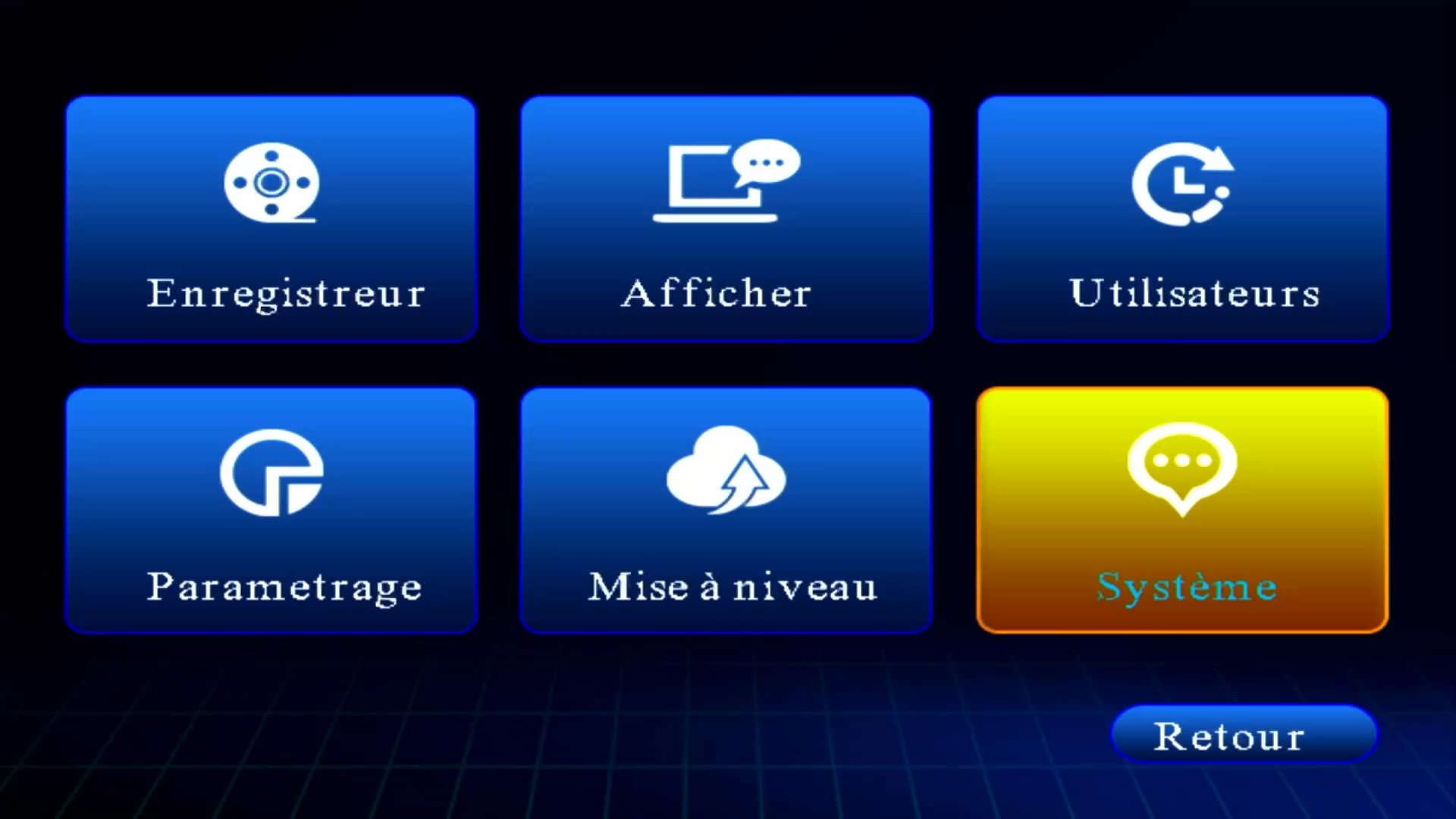 Menu principal kit 360 ID.Cam